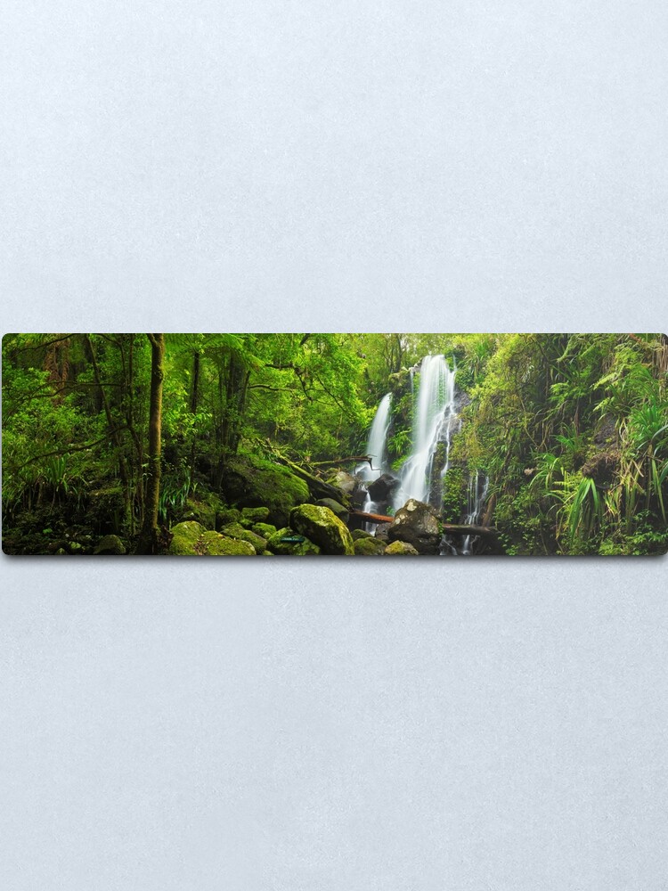 Alternate view of Chalahn Falls, Lamington National Park, Queesland, Australia Metal Print