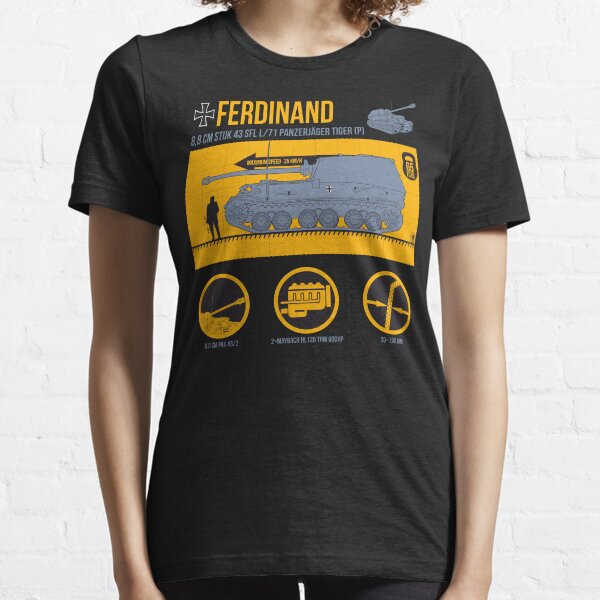 Item preview, Infographic German tank destroyer Ferdinand designed and sold by FAawRay.