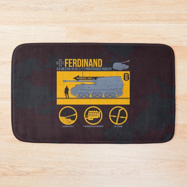 Item preview, Infographic German tank destroyer Ferdinand designed and sold by FAawRay.