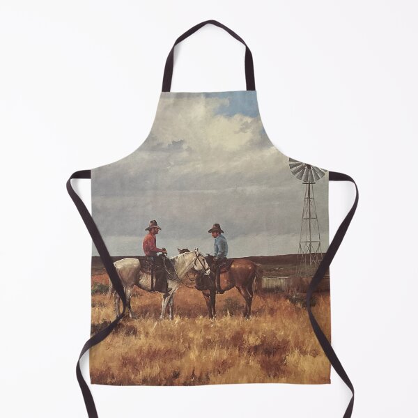 Item preview, Prairie Windmill Cowboys designed and sold by GalleryDigitals.
