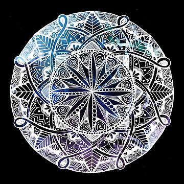 Artwork thumbnail, Mandala Painting by heartsake