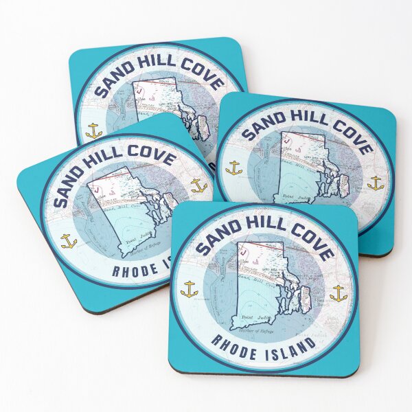 Item preview, Rhode Island Map - Sand Hill Cove designed and sold by Willz Designz.