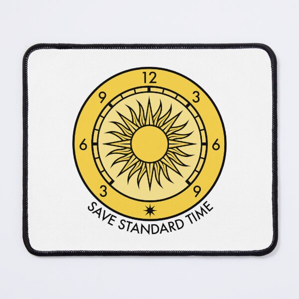 Item preview, Save Standard Time Logo and Outer Ringed Wordmark designed and sold by Save Standard Time.