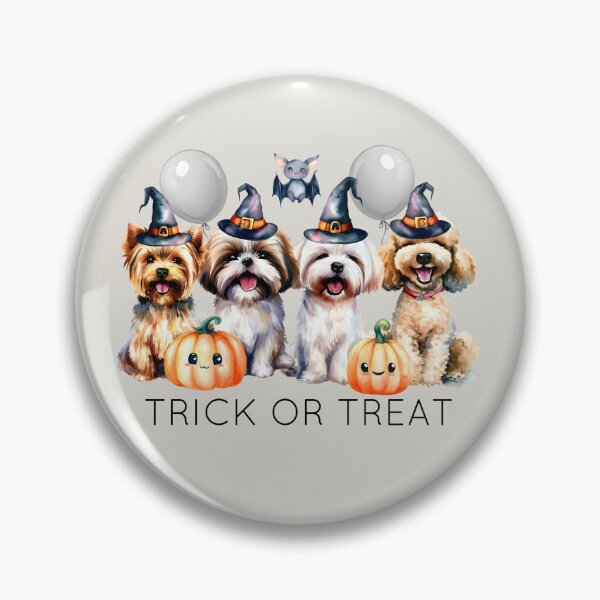 Item preview, Cute Halloween Dogs Trick or Treat designed and sold by ironydesigns.