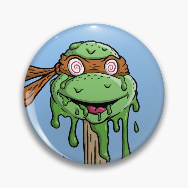 Item preview, Turtle Popsicle - Michelangelo designed and sold by hagelt18.