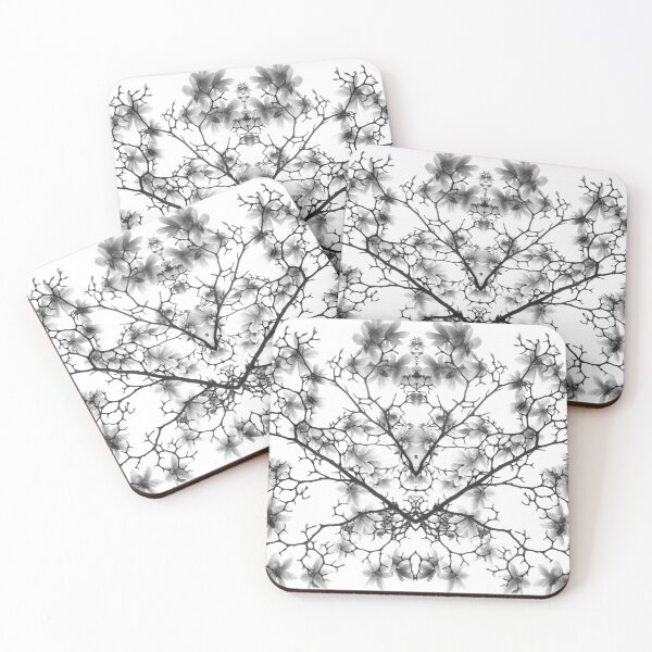 Item preview, Magnolia Branches in Bloom (Mirrored) designed and sold by hakana86.
