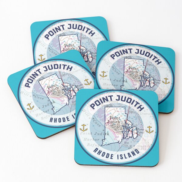 Item preview, Rhode Island Map - Point Judith designed and sold by Willz Designz.