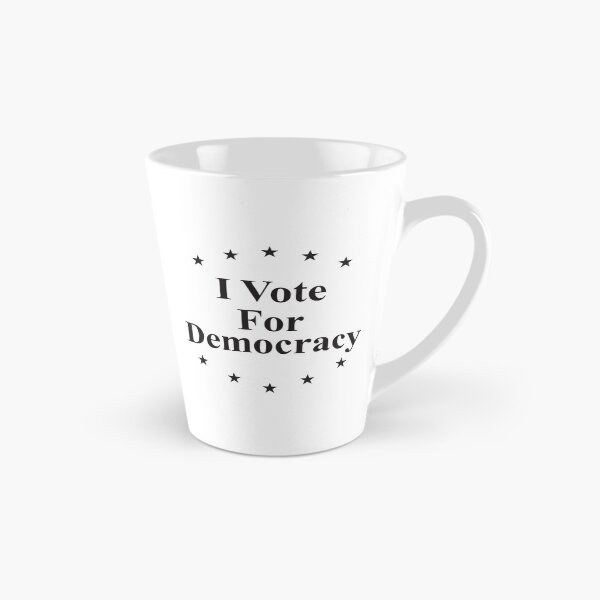 Item preview, I vote for democracy black designed and sold by Politics-Corner.
