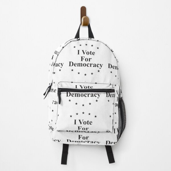 Item preview, I vote for democracy black designed and sold by Politics-Corner.