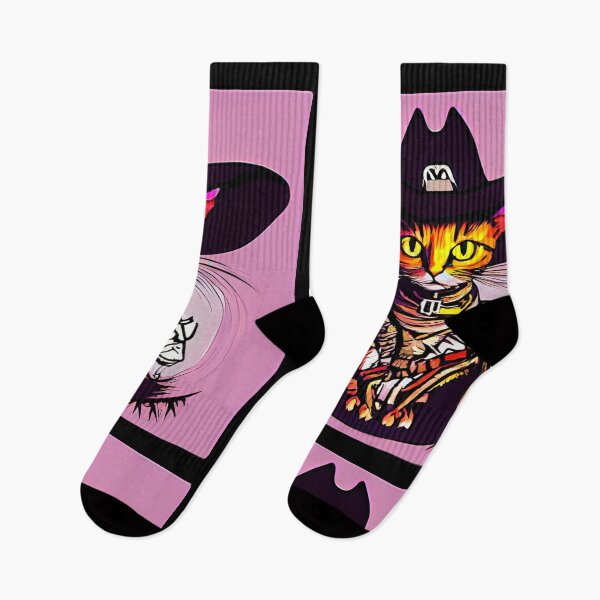 Item preview, Spooky Cowboy Cat - Halloween Delight designed and sold by Ridaelb.