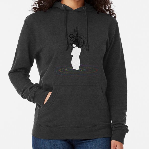 rgb water girl Lightweight Hoodie