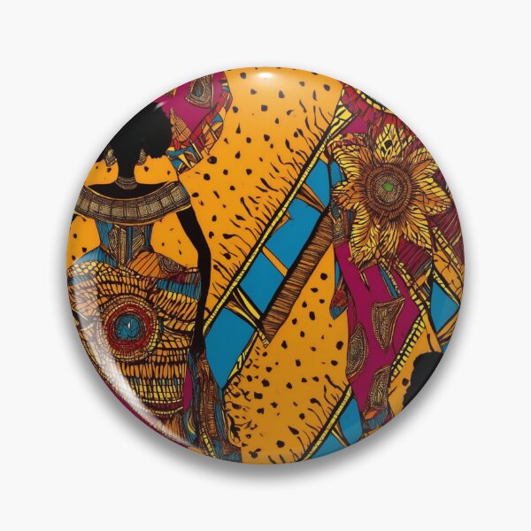 Item preview, Contemporary Afro Prints, On-Trend designed and sold by womenandflowers.