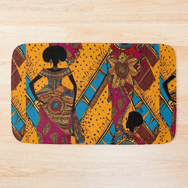 Item preview, Contemporary Afro Prints, On-Trend designed and sold by womenandflowers.