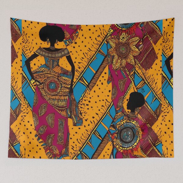 Item preview, Contemporary Afro Prints, On-Trend designed and sold by womenandflowers.