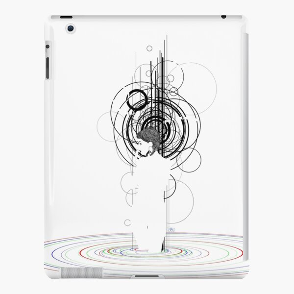 rgb water girl iPad Snap Case