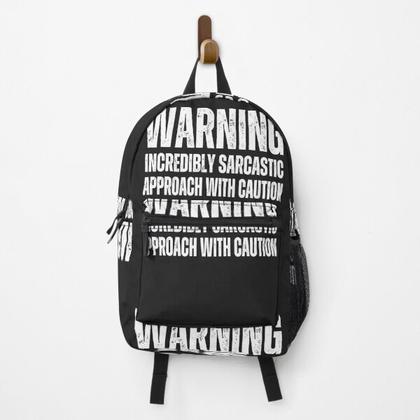Item preview, Humor,Warning sarcastic person,approach with acution designed and sold by erozzz.