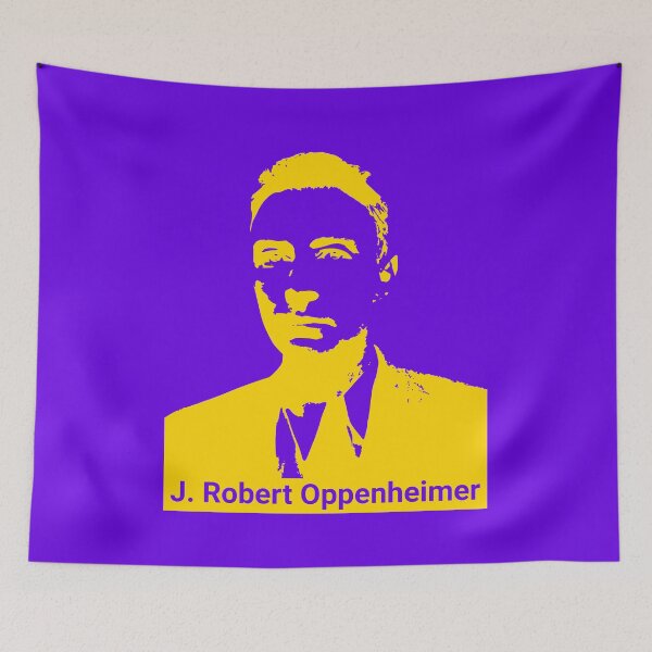 Item preview, Oppenheimer - Yellow on Purple designed and sold by DistinctDesignz.