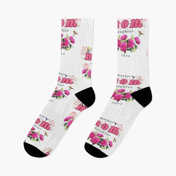 Item preview, About Mother and Daughter Love with flowers  designed and sold by MCanderart.
