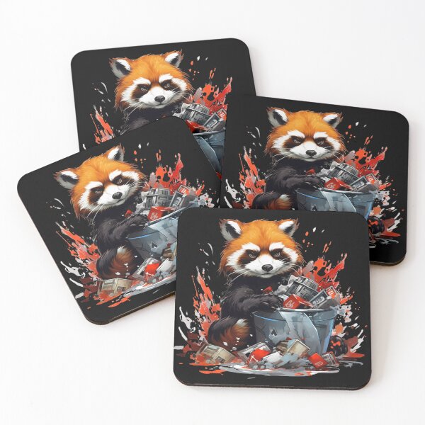 Item preview, Red Panda In Trash Cute Red Panda designed and sold by ArtFromBeyond.