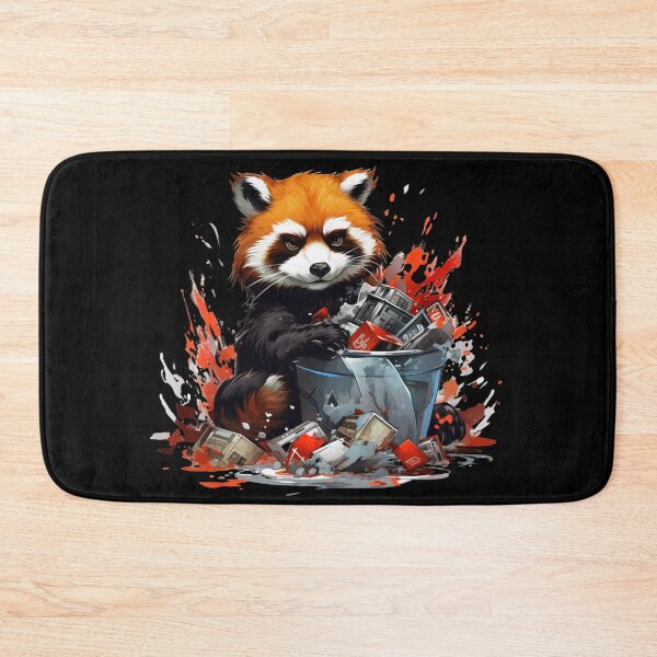 Item preview, Red Panda In Trash Cute Red Panda designed and sold by ArtFromBeyond.