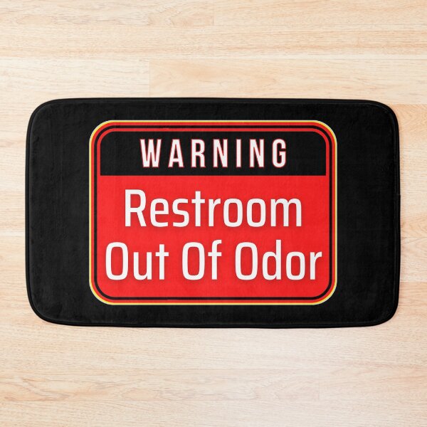 Item preview, WARNING:  Restroom Out Of Odor - funny warning signs designed and sold by DesignsFromTW-S.