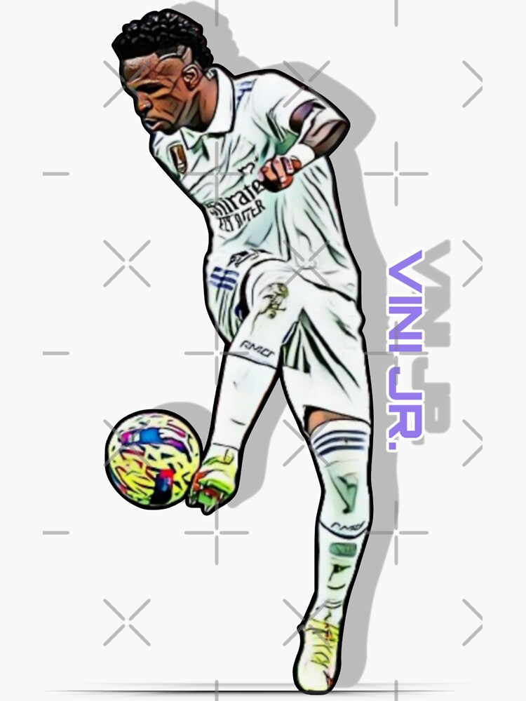 Vini Jr. - Real Madrid number 7 Poster for Sale by footballrb