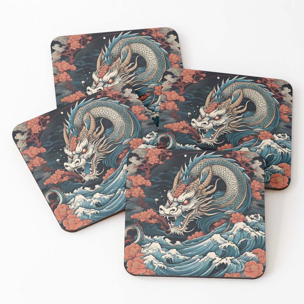 Item preview, Coasters (Set of 4) designed and sold by DeepSeeAI.