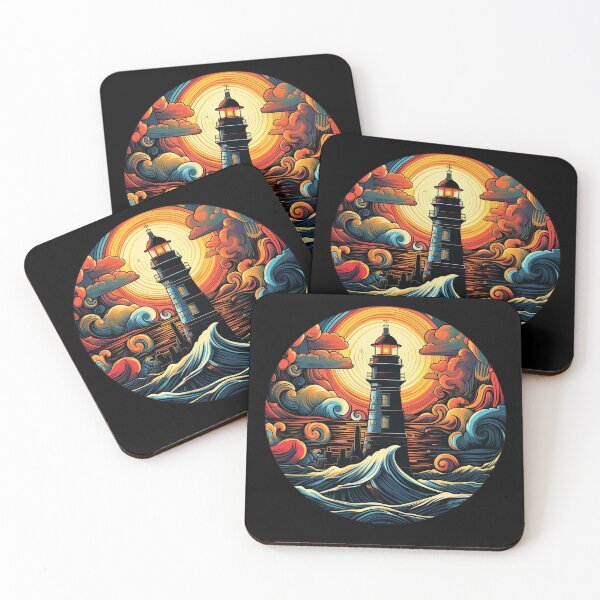Item preview, Psychedelic Lighthouse: Guiding the Mind designed and sold by PsyCloth.