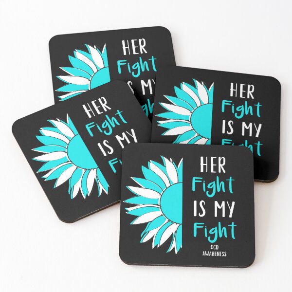 Item preview, Her Fight Is My Fight OCD Obsessive Compulsive Disorder Awareness designed and sold by Color-Sparkle.