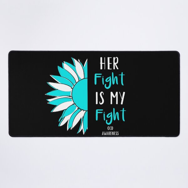 Item preview, Her Fight Is My Fight OCD Obsessive Compulsive Disorder Awareness designed and sold by Color-Sparkle.