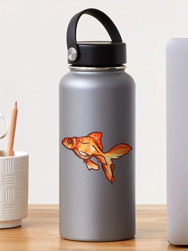 Thumbnail 1 von 3, Sticker, Goldfisch designt und verkauft von Reeseworks.