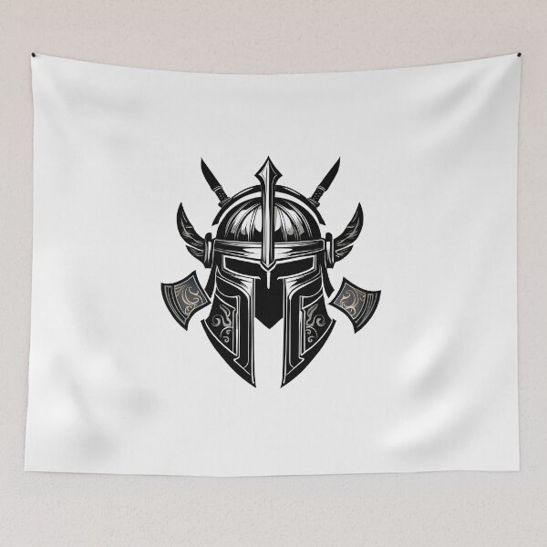 Item preview, warrior.helmet designed and sold by duhnnae.