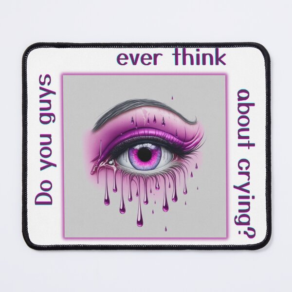 Item preview, Captivating Illustration: The Gaze of Hidden Emotions | Do you guys ever think about dying designed and sold by ImgntnMonster.