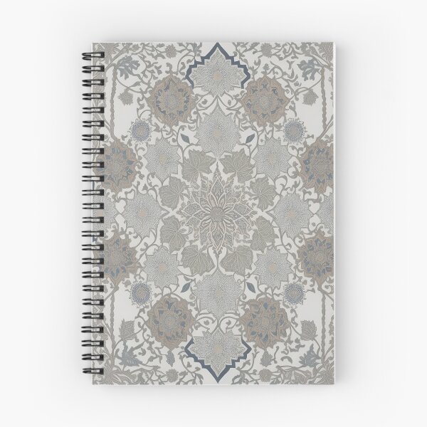 Item preview, Ancient Alhambra Charms: Hand-Drawn Grandeur soft grey designed and sold by Dshoppin.