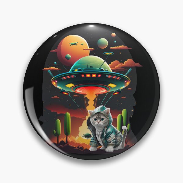 Artikelvorschau,  Katzen-Kapuzenpullover UFO entworfen und verkauft von BartekDesigne.