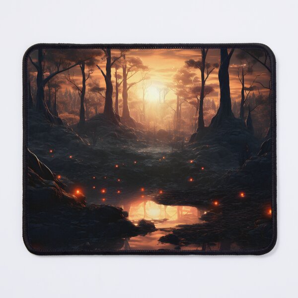 Item preview, Sundown Spectres: Surreal Woodland Art designed and sold by Shirtastically.