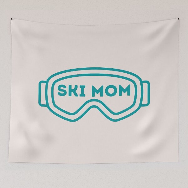 Item preview, Ski Mom Goggles Logo designed and sold by DeesTeesPrint.