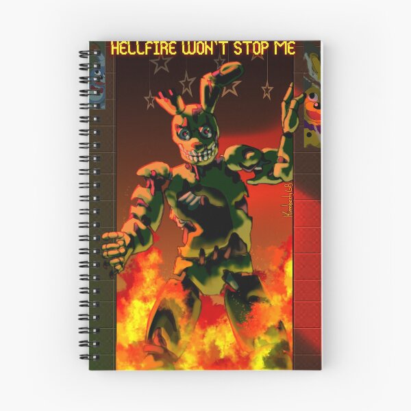 Item preview, Springtrap Hellfire designed and sold by KimberlyGB.