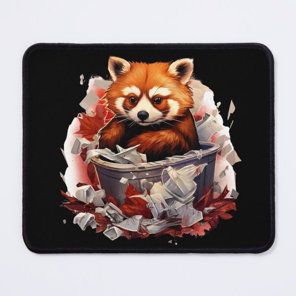 Item preview, Red Panda In Trash Cute Red Panda designed and sold by ArtFromBeyond.