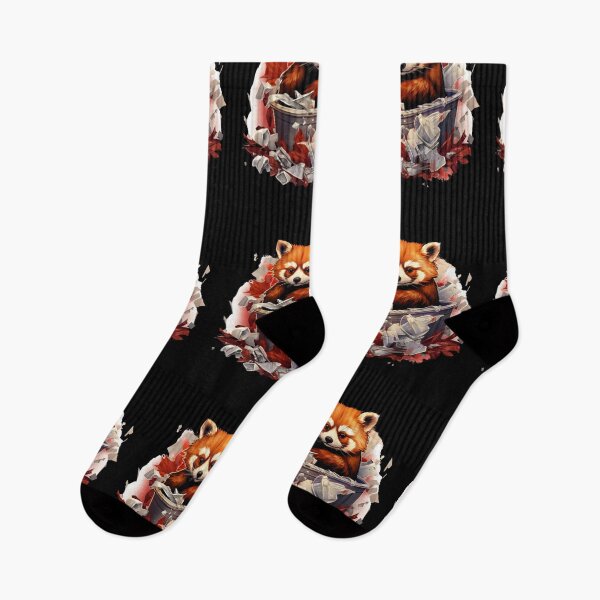 Item preview, Red Panda In Trash Cute Red Panda designed and sold by ArtFromBeyond.