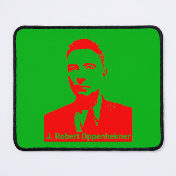 Item preview, Oppenheimer - Red on Green designed and sold by DistinctDesignz.
