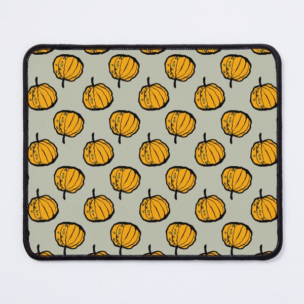 Item preview, Bumpy Pumpkins on Light Gray designed and sold by kimmileskim.