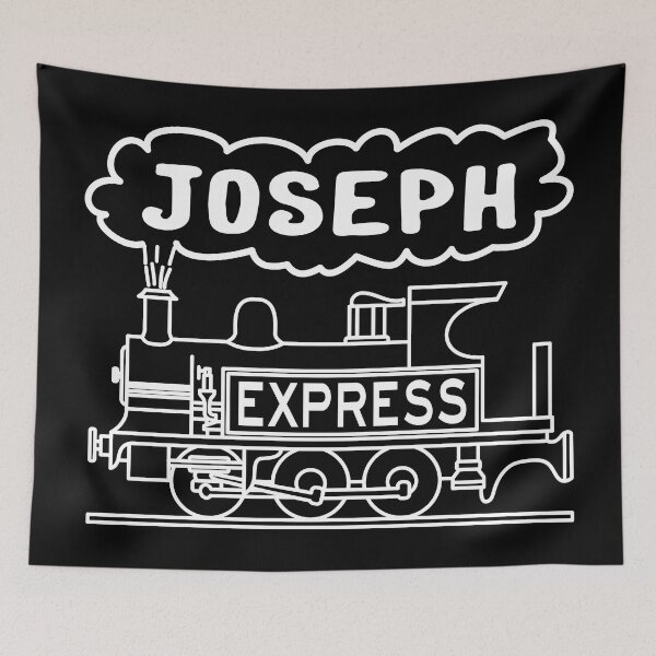 Item preview, Joseph Boys Name Steam Train Locomotive designed and sold by Maljonic.