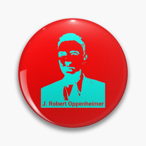 Item preview, Oppenheimer - Blue on Red designed and sold by DistinctDesignz.