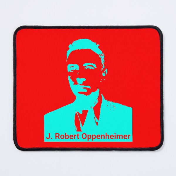 Item preview, Oppenheimer - Blue on Red designed and sold by DistinctDesignz.
