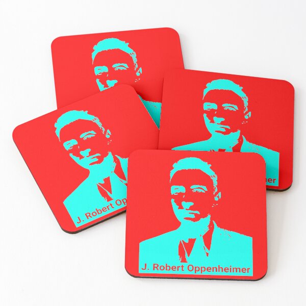 Item preview, Oppenheimer - Blue on Red designed and sold by DistinctDesignz.