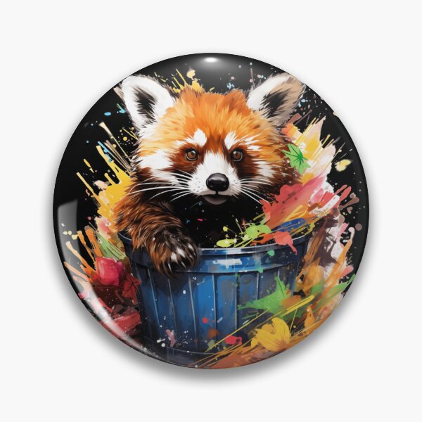 Item preview, Red Panda In Trash Cute Red Panda designed and sold by ArtFromBeyond.