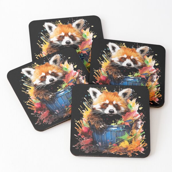 Item preview, Red Panda In Trash Cute Red Panda designed and sold by ArtFromBeyond.