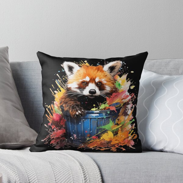 Item preview, Red Panda In Trash Cute Red Panda designed and sold by ArtFromBeyond.