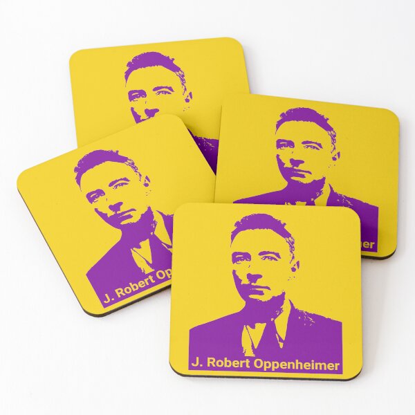 Item preview, Oppenheimer - Purple on Yellow designed and sold by DistinctDesignz.